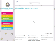 Tablet Screenshot of erizosdetierra.cl